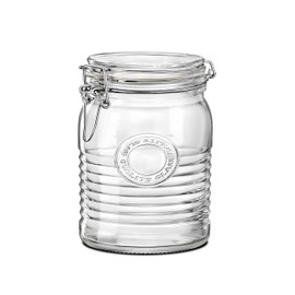 FORNOR 87064 BARATTOLO IN VETRO CON COPERCHIO A CLIP 0,7 L Ø 10,2 x 14,5 cm