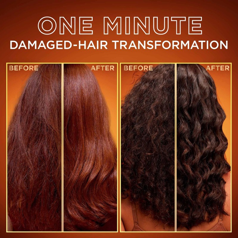 Garnier Whole Blends Honey Treasures Hair Mask for Damaged Hair,