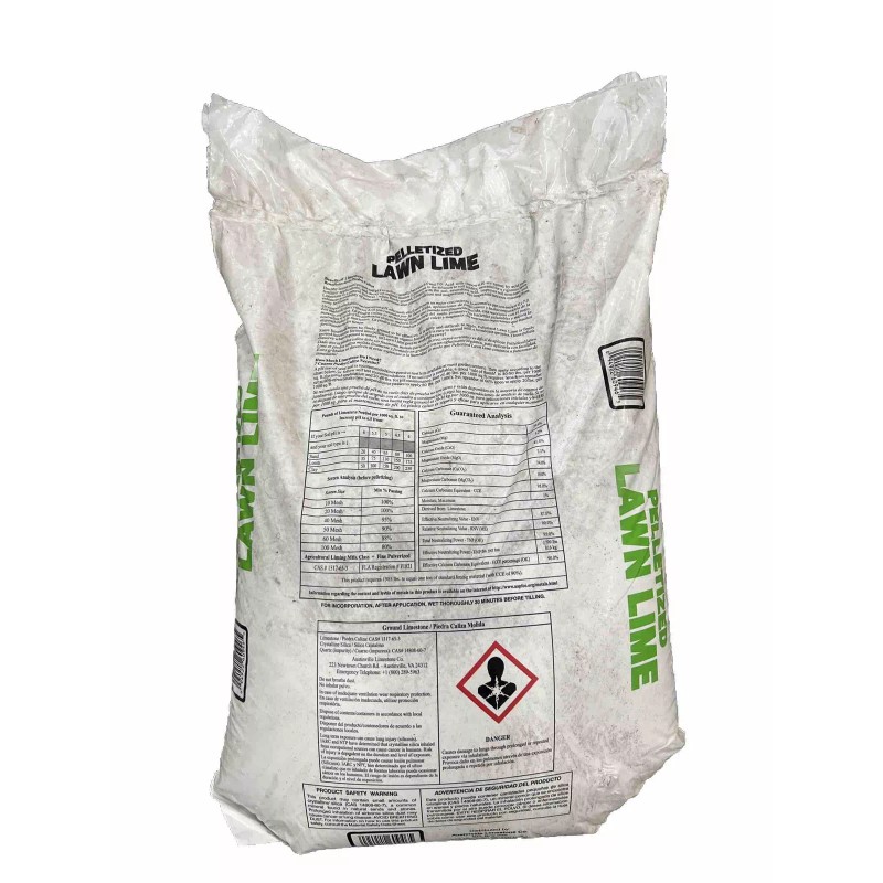 Austinville Limestone Pelletized Lawn Lime Fast-Acting Acid Neutralizer 40 Lbs