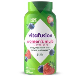 vitafusion Women’s Multivitamin Gummies 220ct Biotin Zinc C D B 2-Pack – Vitafusion