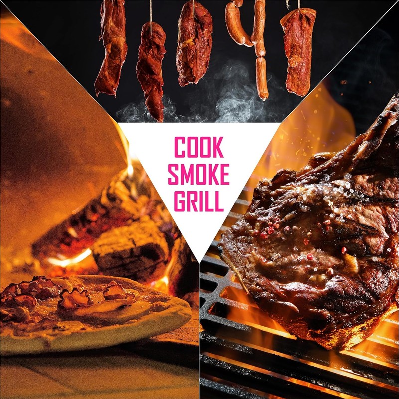 Fox Peak Maple Wood Chunks Smoking BBQ Grilling Cooking Smoker