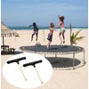 YAZANY 2 Pack Trampoline Spring Pull Tool, T-Hook Tent Peg