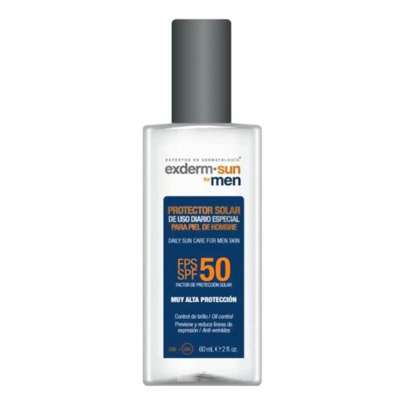 Exderm Sun For Men Protector Solar Facial FPS 50 Bloqueador