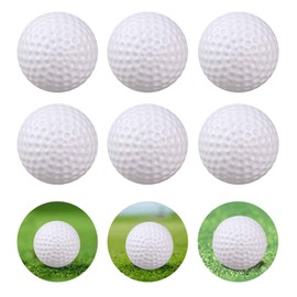 KOFULL Practice Golf Balls Golf Practice Balls Plastic Balls for Ball Pit Practice Hollow Indoor Golf Ball Courtyard Children Baby Play Fun Pool Balls,Pack of 24 Pcs