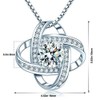 Stayoung Perla Collar Mujer Plata de Ley 925 con para