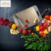 Stainless Steel Cutting Board For Kitchen Reversible 304 Metal &