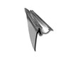 Gray Vinyl Framed Shower Door Drip Sweep Wipe Seal Angled