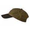 Outdoor Waxed Cotton Canvas Cap - Tan Brown OSFM