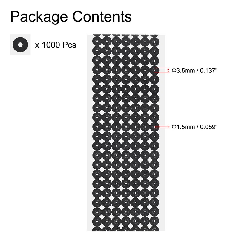 uxcell 1000Pcs 3D Scanner Markers 1.5mm for 3D Scanner, 3D