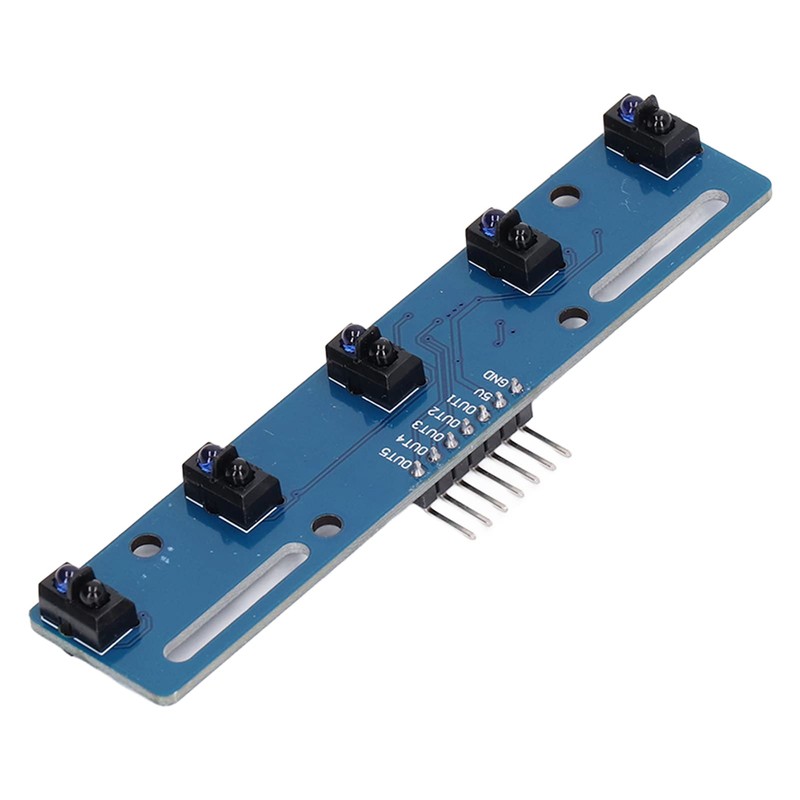 5 Way Tracking Sensor, Infrared Reflection Sensor Module TCRT5000L, Digital