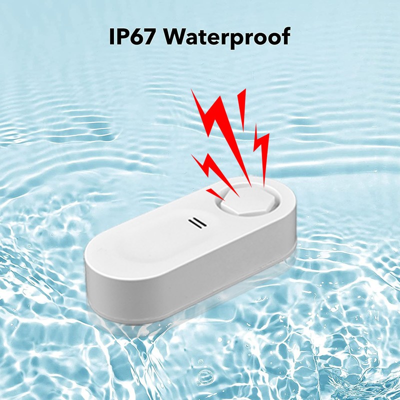 Smart Water Leak Detector WiFi Water Flooding Sensor Leakage Drip