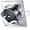 Brandson - Ultra Flat LED Ceiling Spotlight Square Warm White