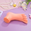 Baluue Elastic Foot Nail Practice Model for Nail Art Manicure