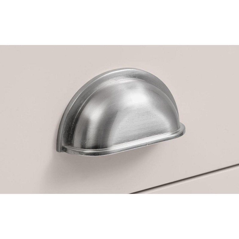 HARMAC HOUSE Cabinet Cup Handles 10 Pack Shell Shape Cupboard