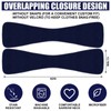 6 Pcs Adult Bibs Scarf for Eating Dignity Dining Protectors