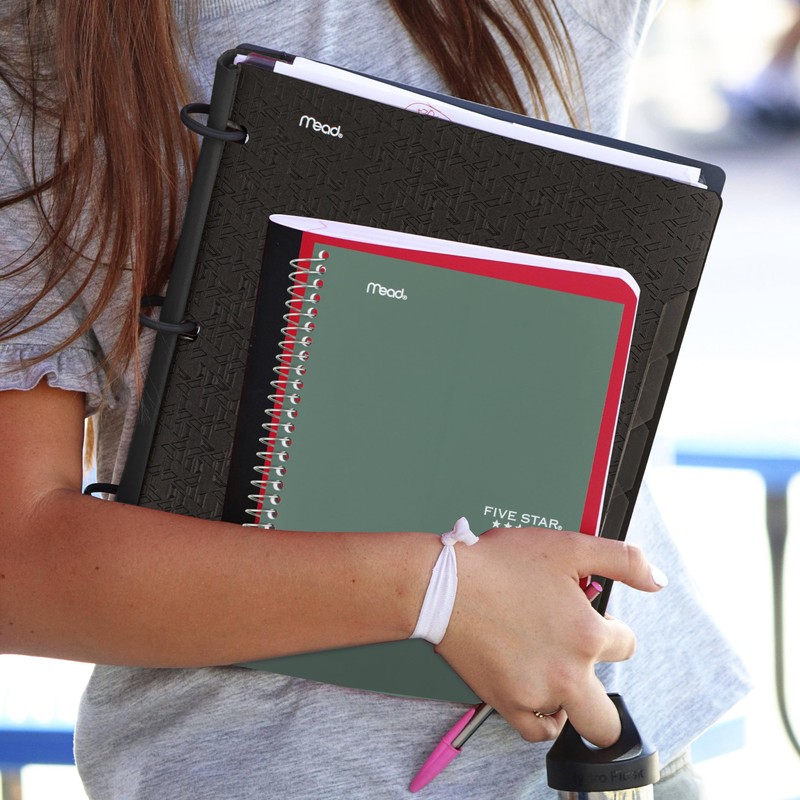Five Star Spiral Notebook, 2 Subject, College Ruled Paper, 6"