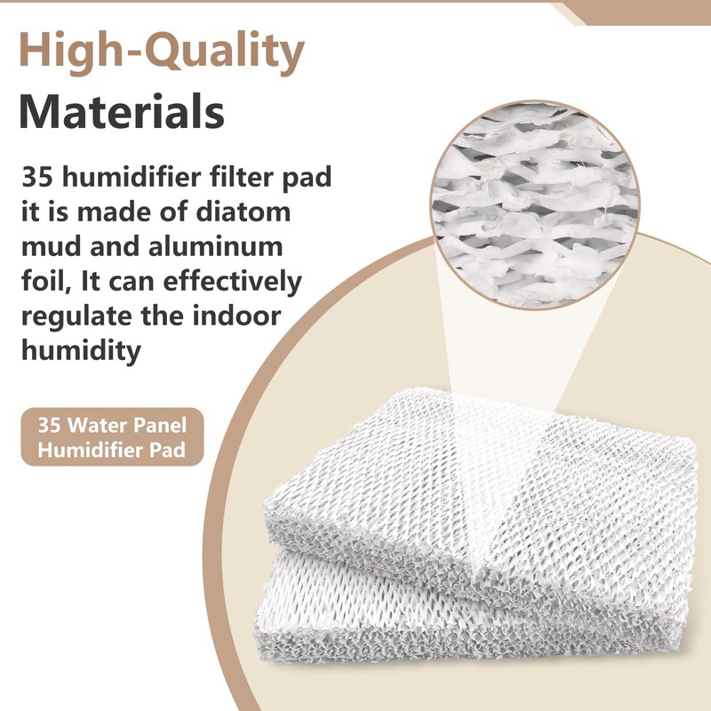 Sxkxm Filter Pad Compatible with Lennox Healthy Climate 35 X2661