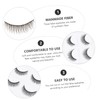 Baluue Dense Fiber Eyelashes Pair False Lashes Set for Makeup