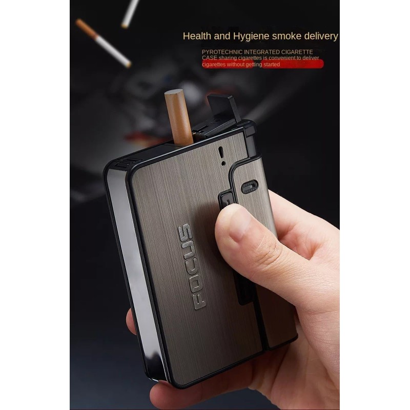 Focus Cigarrera Estuche Porta Cigarros Focus Eyector