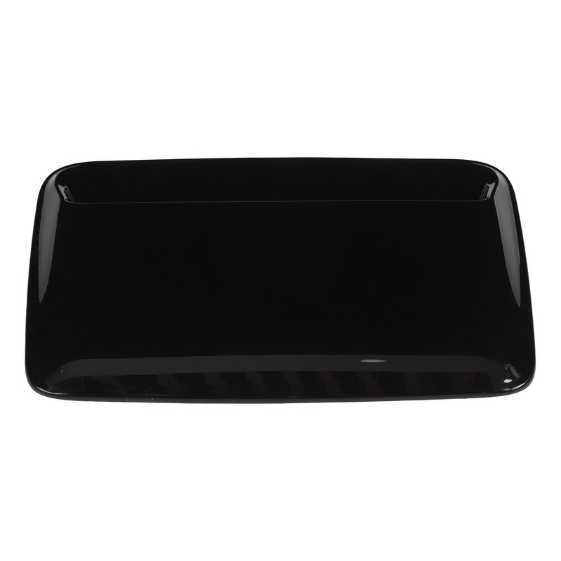 Hood Scoop Cover Universal for Automobile Modification Replacement RefurbishmentGlossy Black