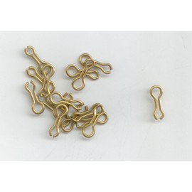 S & J's TACKLE BOX #1 Brass Sinker Wire Eye for The DO-IT MOLDS 250 PER Pack