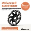 FANZTOOL Premium Diamond Cup Wheel Abrasive 125 mm x 22.2