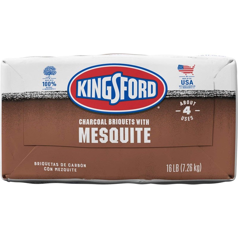 Kingsford Original Charcoal Briquettes with Mesquite, BBQ Charcoal for Grilling
