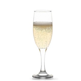 Glass Champagne Flutes Set of 6, Clear Champagne Glasses, Lav Misket Champagne Glass Set, Crystal Clear Wine Glasses Set for 6, 6.5 Oz (190 Cc) (6 Pcs)