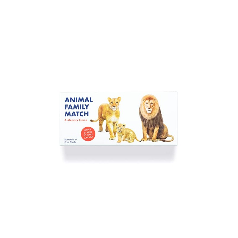 Laurence King Animal Family Match: A Matching Memory Game