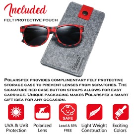 PolarSpex Kids Polarized Sunglasses - Cool Girls & Boys Shades With Unbreakable Frame - Pete the Cat Toddler Sunglasses