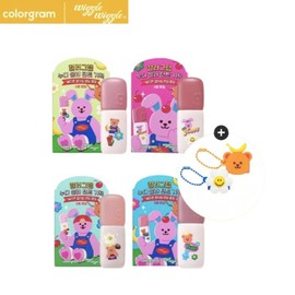 COLORGRAM Nude Blur Tint Set 2items [WIGGLE WIGGLE Edition], Color:02 Charming Pink[WIGGLE WIGGLE Edition]