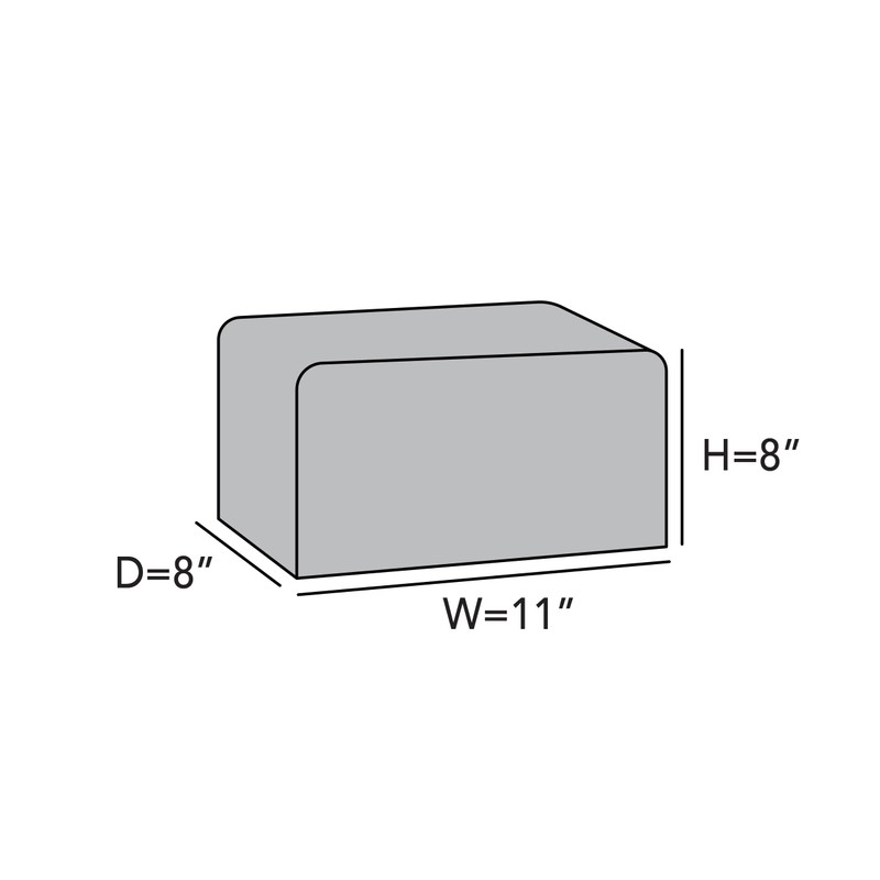 Covermates Keepsakes - Rectangular Appliance Cover - Dust Protection -