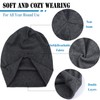 ELLEWIN Cotton Slouchy Beanie Hip-Hop Soft Lightweight Running Beanie Adult