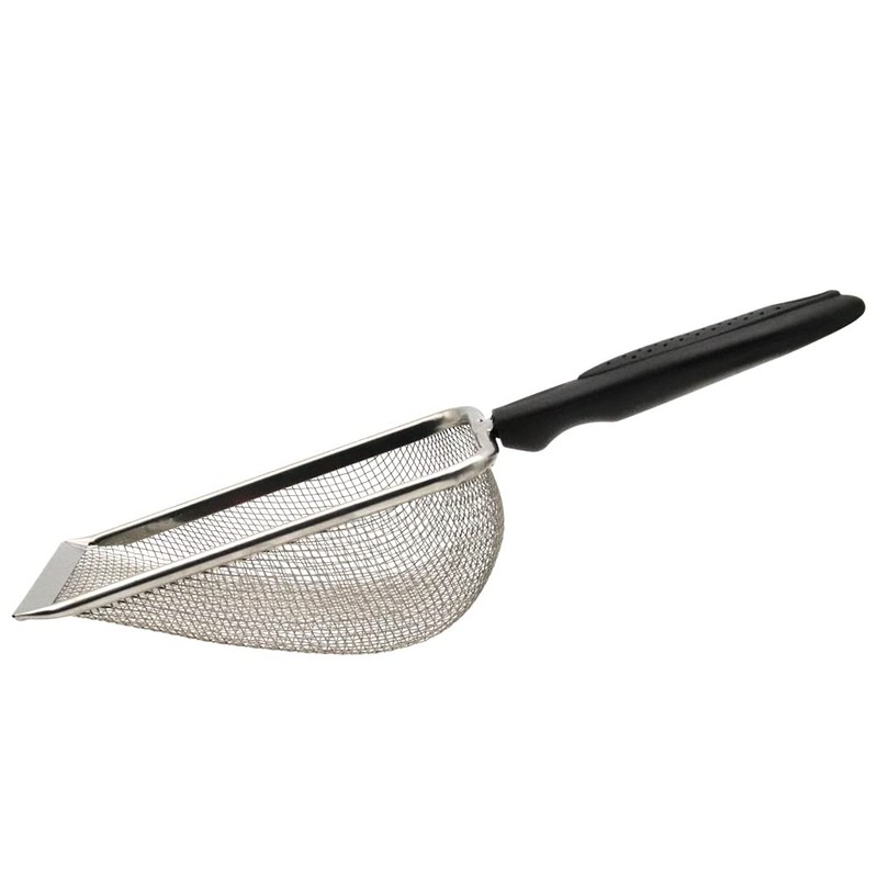Abustle pig Reptile Sand Scooper,Stainless Steel Fine Mesh Reptile Substrate