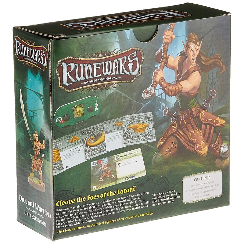 Fantasy Flight Games Runewars: Darnati Warriors Expansion Pack