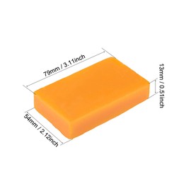 uxcell Beeswax Block, Thread Line Wax Sewing Supplies DIY Tool Rectangle, Beeswax Leather Craft