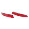 2PCs Rear Bumper Reflector 63217158949 Replacement For X5 E70 All