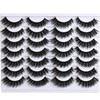 APCYUST Lashes Volume Mink Eyelashes 14 Pairs Cateye Lash Strips