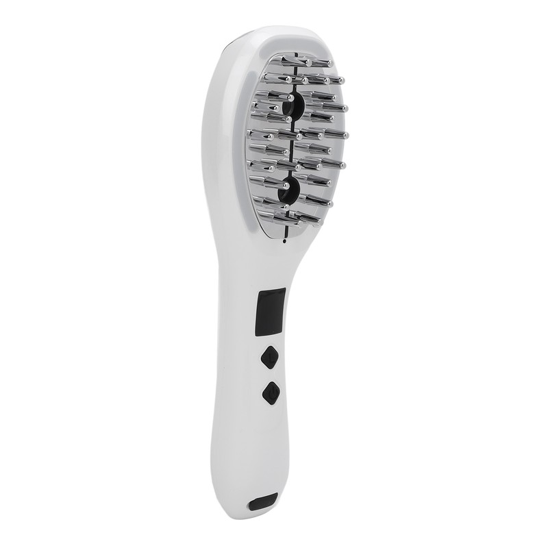 Electric Scalp Massage Brush Red Lighting Ultrasound Atomization Scalp Applicator
