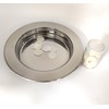 Polished Stainless Steel Communion Tray Plate for Churches,Stackable Communion Bread