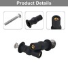 MUU Universal Toilet Seat Bolts and Screws,Quick Release Top Hinge