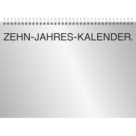 BRUNNEN Ten-Year Calendar 2026-2035 A4 Landscape 297 x 210 mm