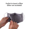 Lofbaz Fabric Mask Cotton Washable Reusable (Lavender - Pack of
