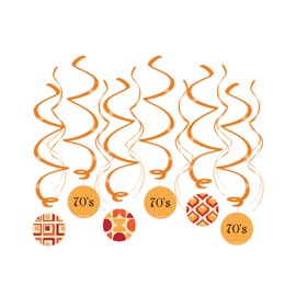 PD-Party 7024128 Swirls Decoration, Multicolor, 70cm