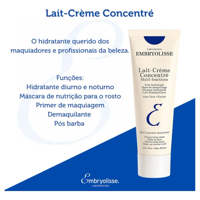 Leche facial hidratante Embryolisse Concentré Original 30 ml