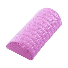 ccHuDE PU Leather Nail Hand Rest Cushion Soft Manicure Rest Pillow Nail Art Desk Mat Nail Arm Rest Pad Nail Polish Hand Holder for Acrylic Nails Pink