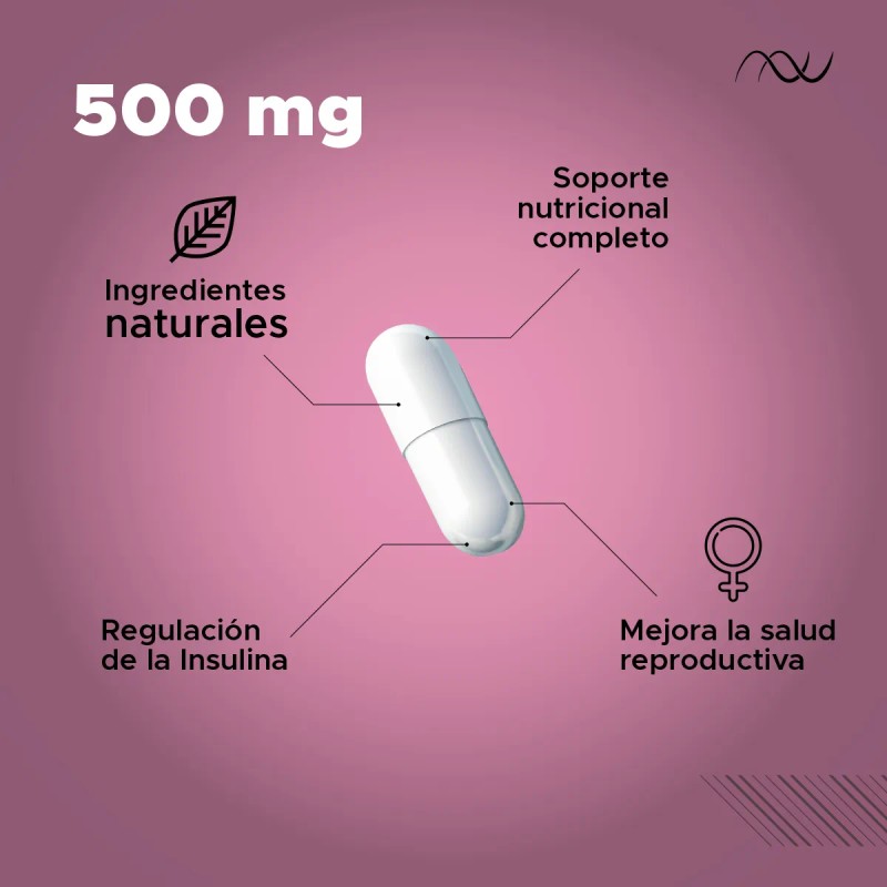 Myo Inositol D Chiro Vitaminas Acido Folico Vitamina D3 Sabor