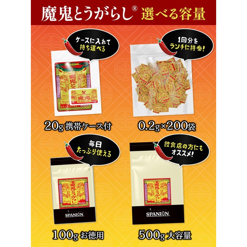 SPANION Demon Pepper 0.7 oz (20 g) with Mobile Case,