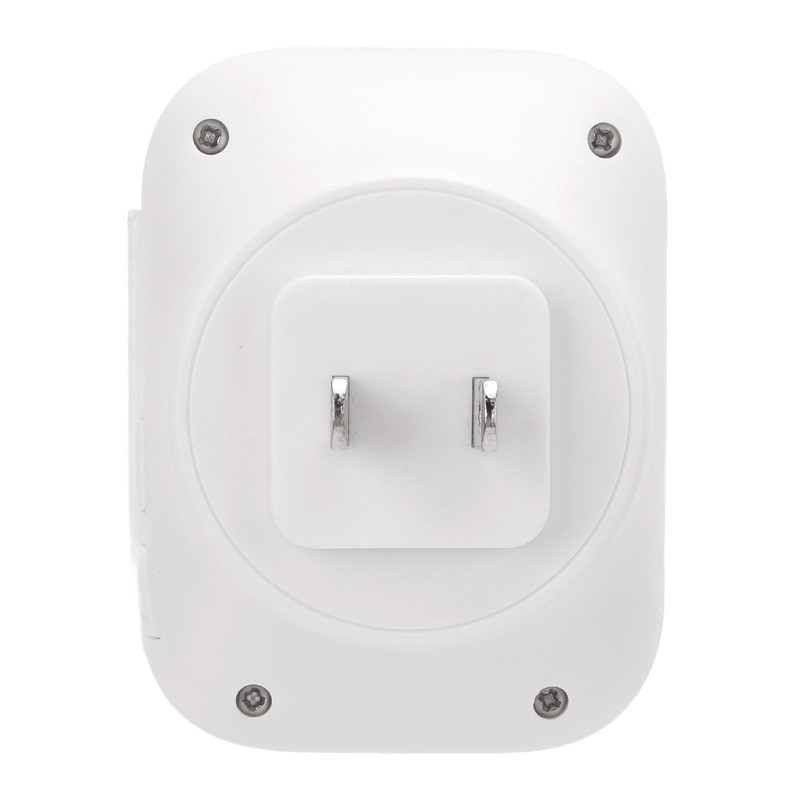 Self Generated Wireless Doorbell Set 38 Ringtones 4 Level Adjustable