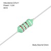 uxcell 25Pcs 0410 Color Ring Inductor 220uH 0.5W Axial RF